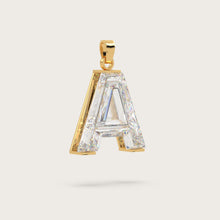 Load image into Gallery viewer, Diamond letter necklace
